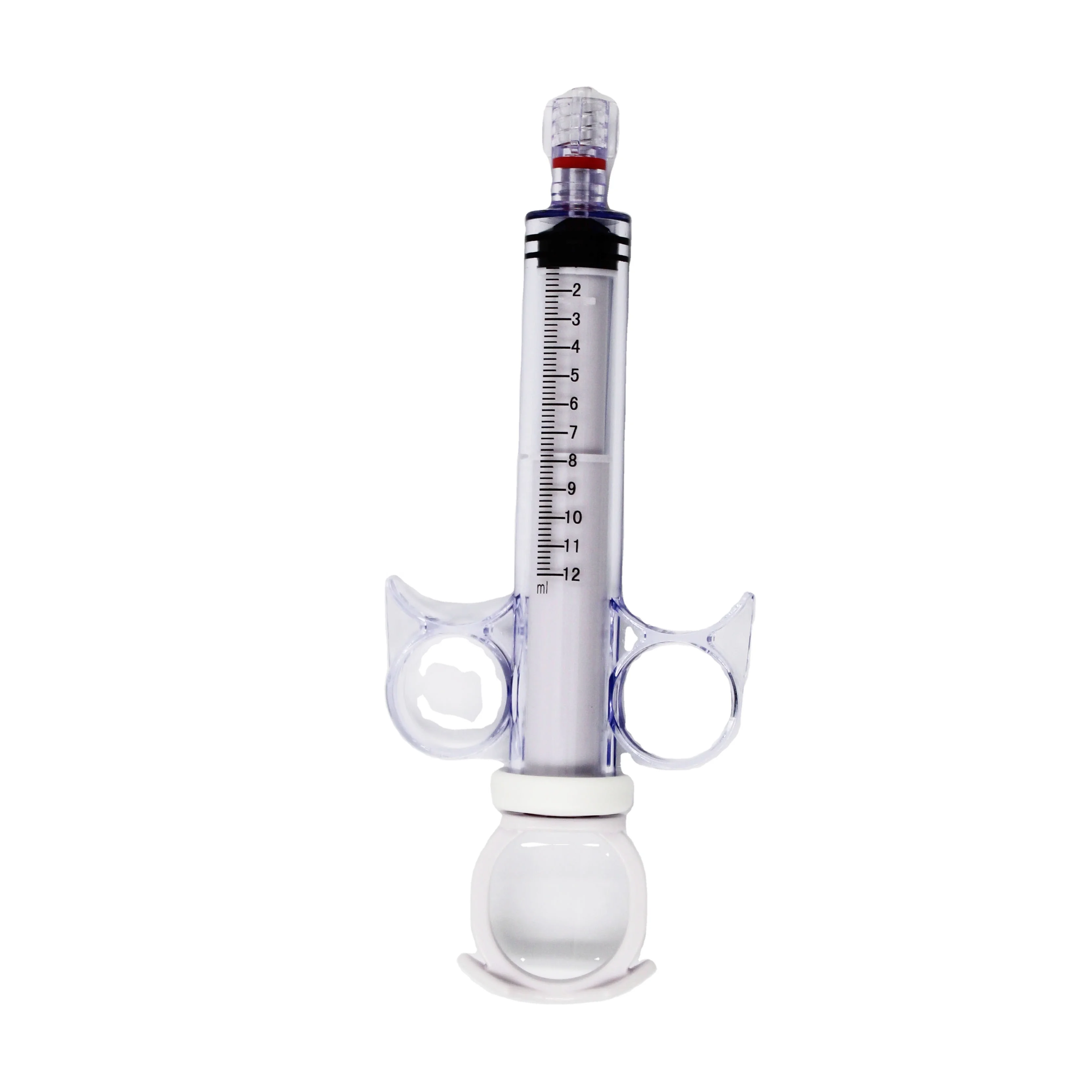
Ortus medical 10ml 12ml contrast injector with 3-ring injector rubber stopper 