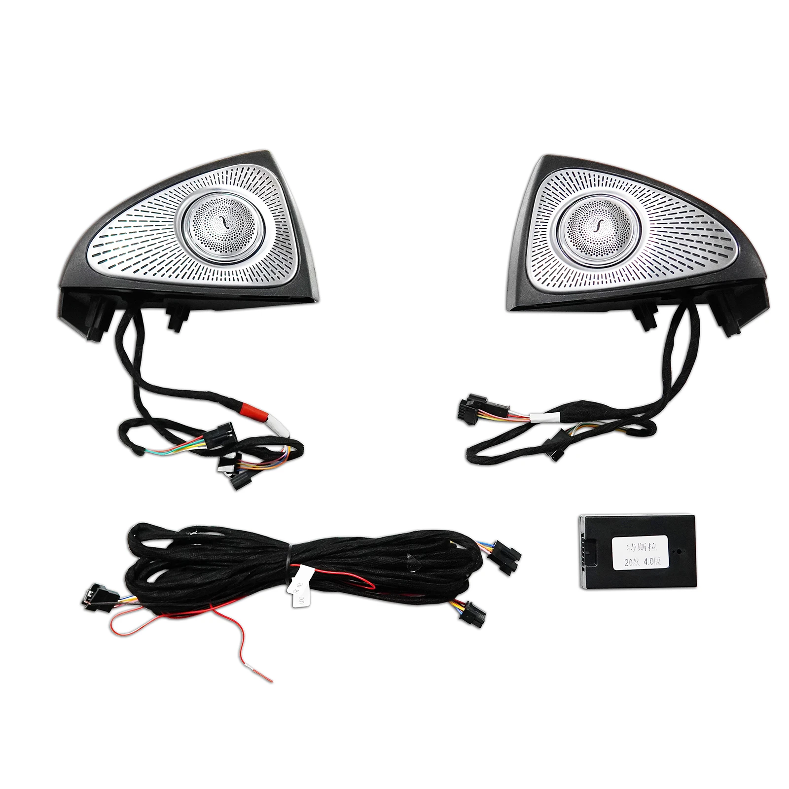 HYD 3d Rotary Tweeter Treble Speaker Cover For Tesla  Model 3/Y 2021