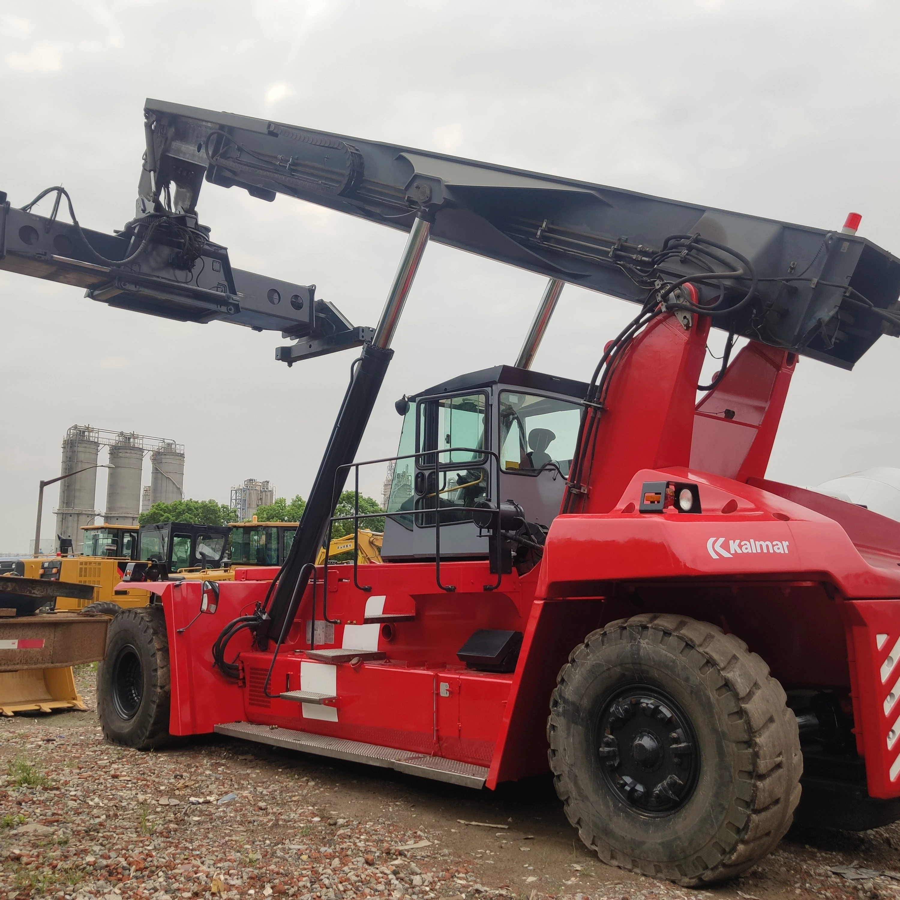 used Kalmar forklift container forklifts reach stacker DRF 450 45ton big crane