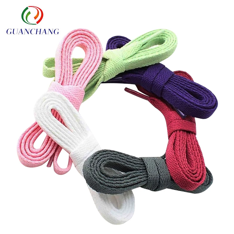 Pantone color 45 Inch  Colored Flat Athletic Shoe Laces Child Adult Sports Shoes Lazy Casual Shoe Lace