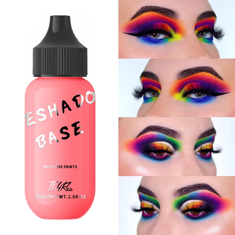 Private Label Shinny Color Aqua Beauty Gold Bronze Glitter Liquid Eyeshadow Face Eye Makeup Eyeshadow base