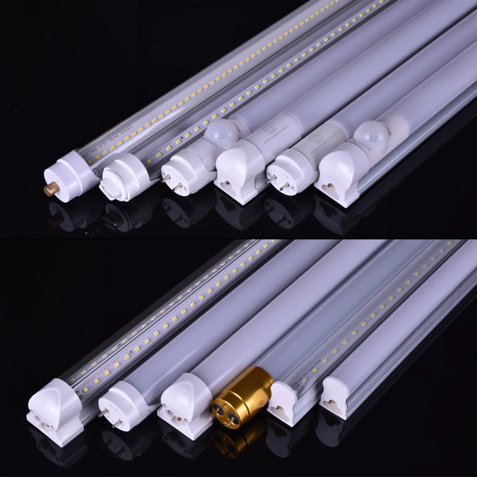 Factory price LED tube T5 T8 extension plug switch cord 1.8m power cord 1.5m Led Tube Lamp