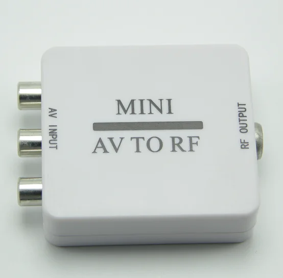  Мини-преобразователь Аудио видео сигнала от AV к RF модулятор