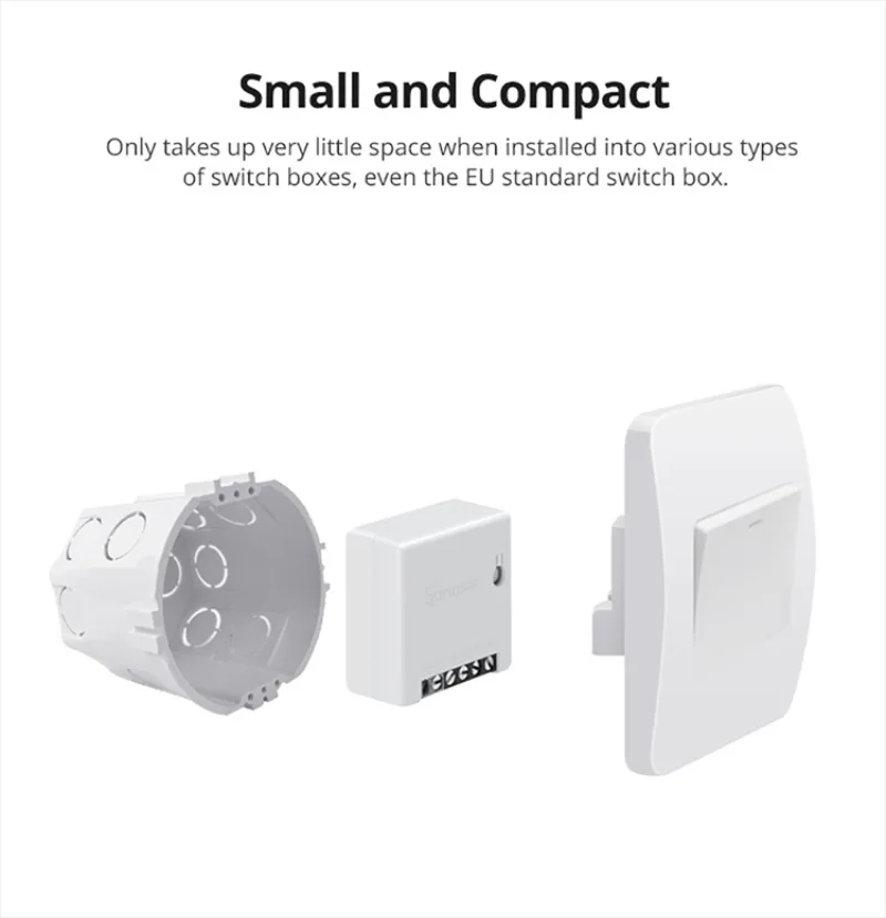 Sonoff mini R2 on sale popular style Product support ewelkin app sonoff mini R2 for hotel 10A Wireless WiFi Light support alexa