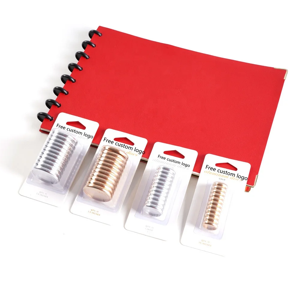 Small Batch Custom Notepad Notebook Plan Book Picture Book Manual Ledger Metal Disc Bound Binding Binder Hole