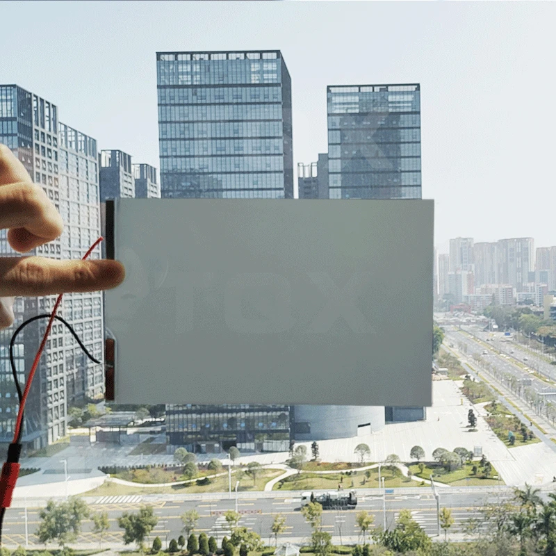 Wholesale TQX pdlc film roll electrochromic Privacy Film vitre intelligent pelcula Pdlc Partition Glass Self Adhesive Pdlc Film