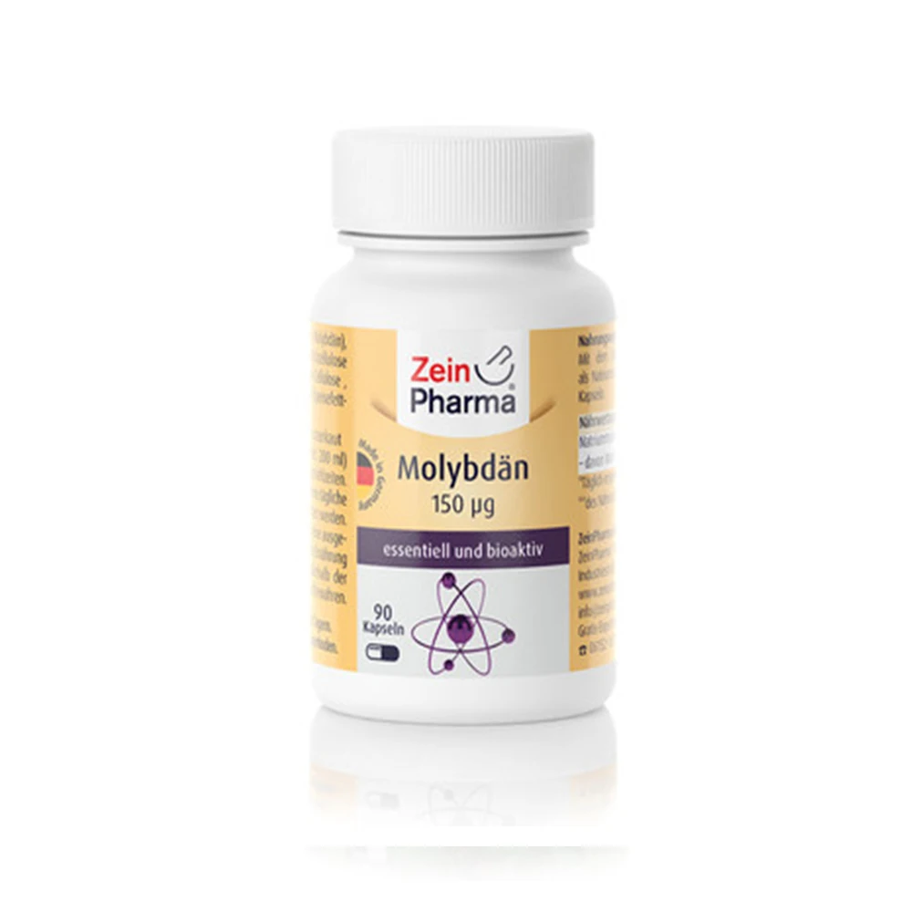 
ZeinPharma Molybdenum Made in Germany Private Label Custom Label High Quality Wholesale Healthcare Supplement Vegan Product 