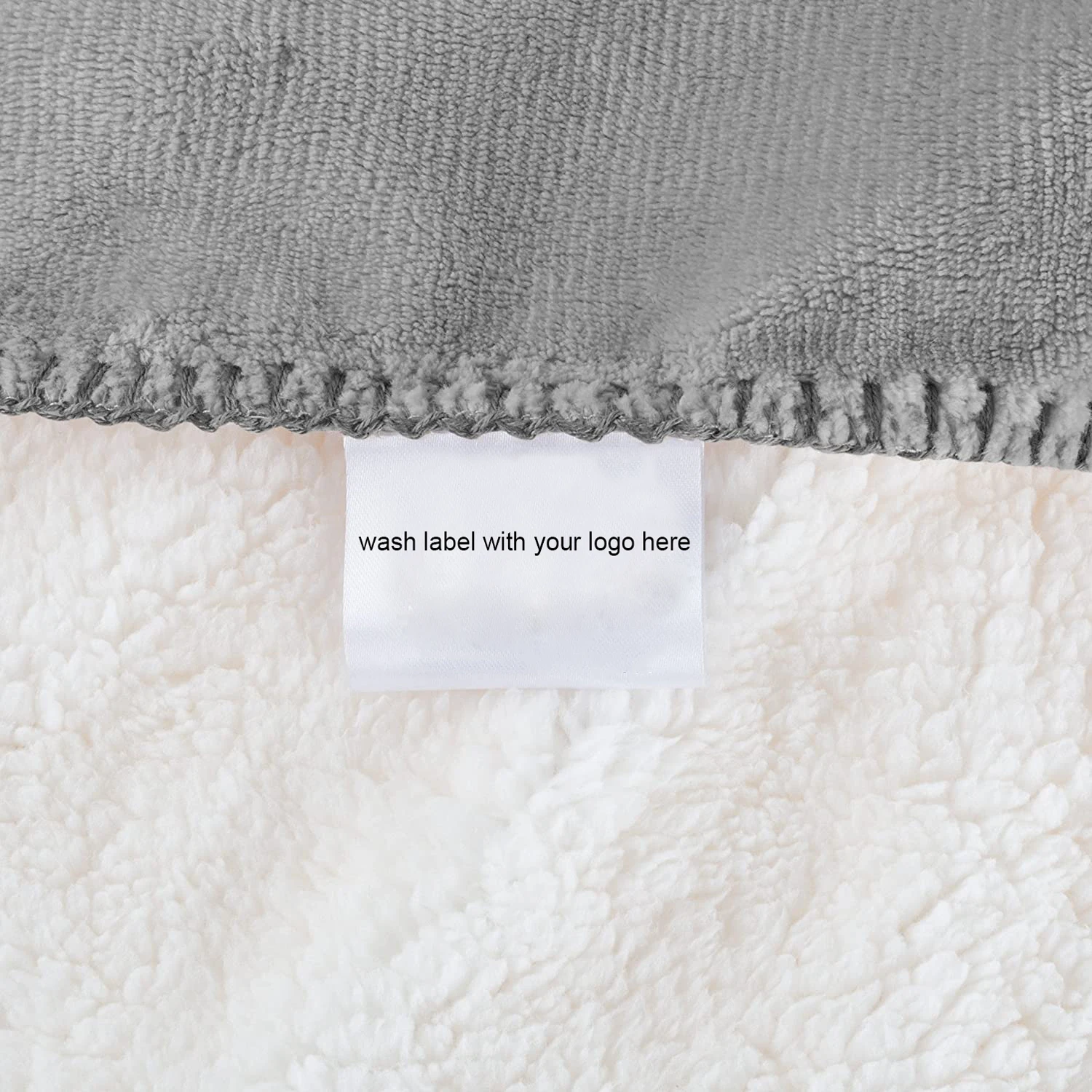 Customize Luxury Sherpa Fleece Waterproof Puppy Dog Blankets for Pet Bed