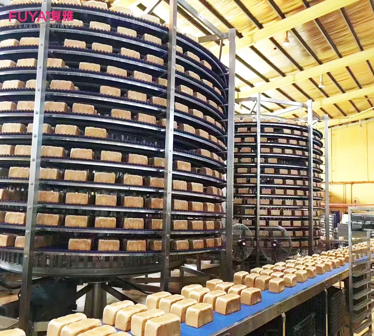 Automation Bakery Equipment Tunnel oven / Toast Bread Automatic Production Line