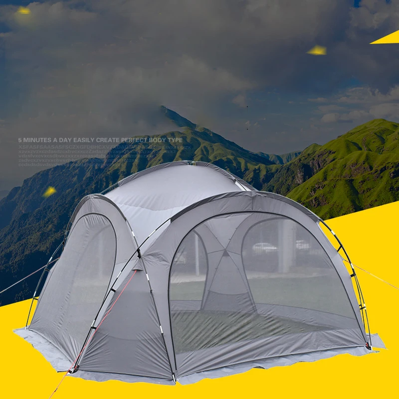 dome event canopy Tent luxury Lightweight Tent 4 Season Backpack Tent for 2 People Aluminium Camping TC picnic