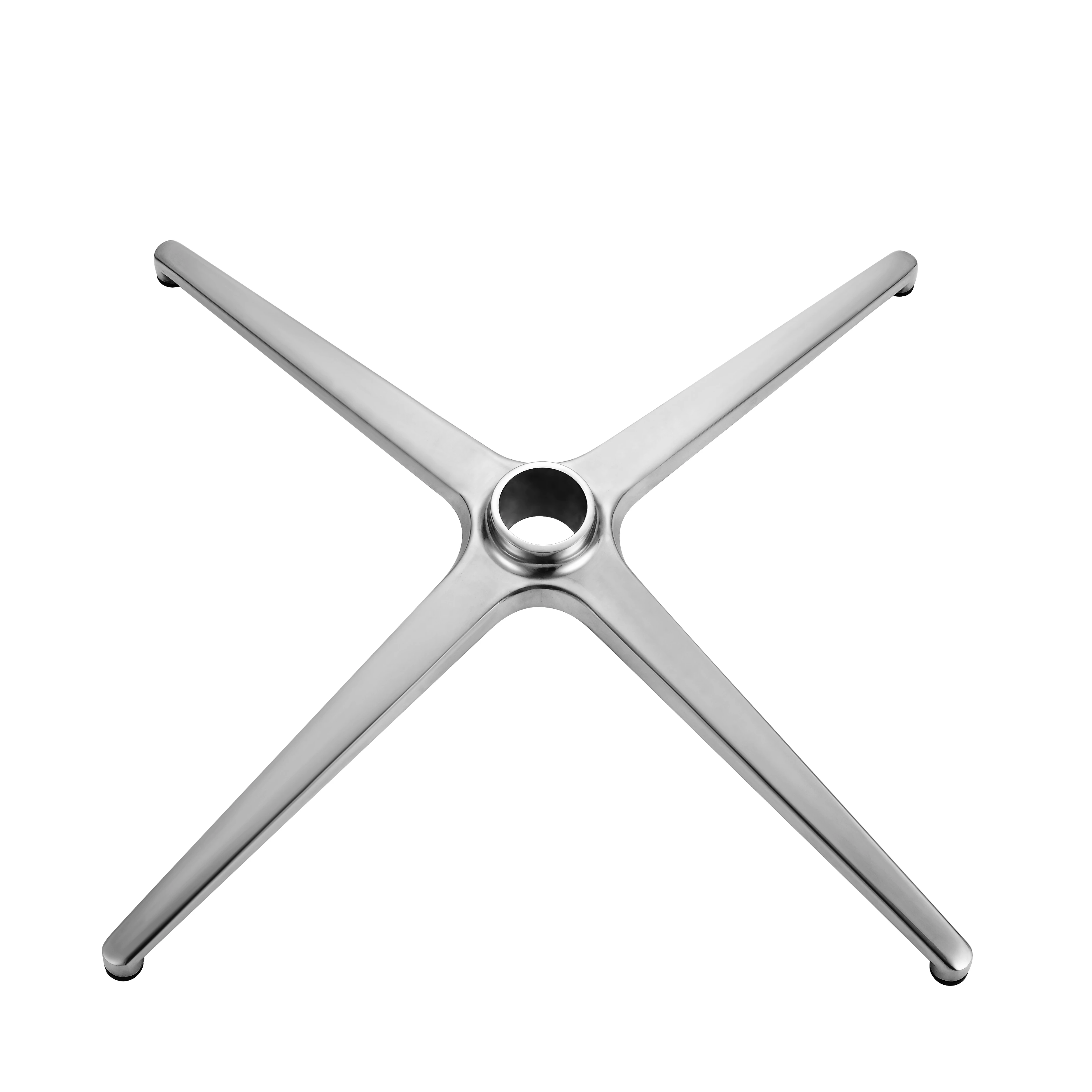 Вращающаяся металлическая подставка под стул с четырьмя звездами