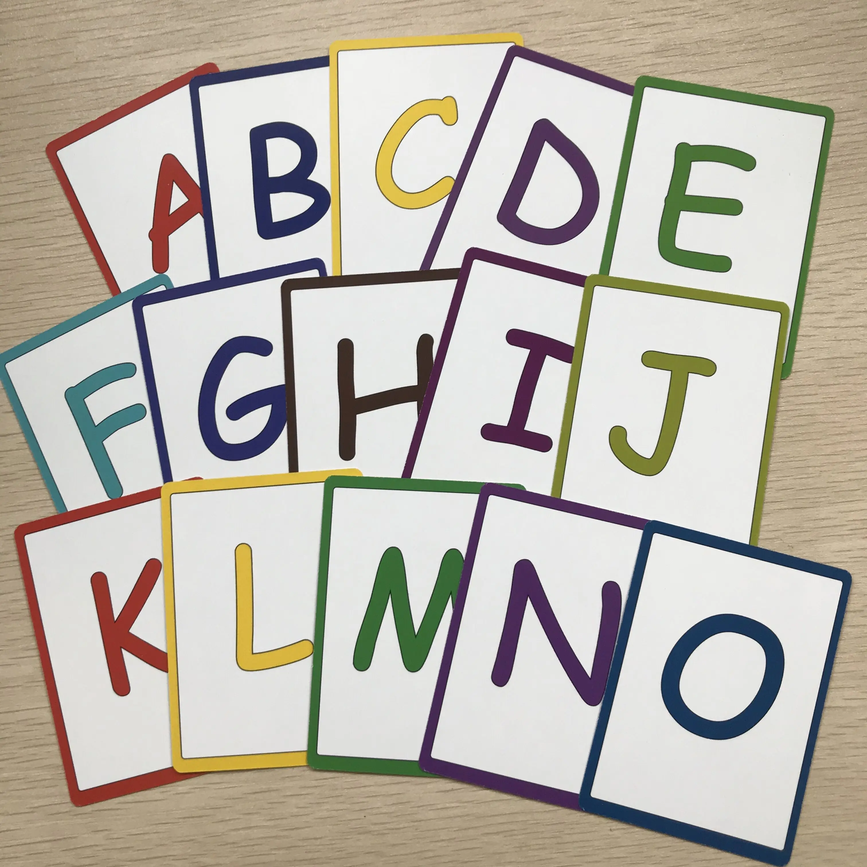 High Quality Kids Educational Literacy Game Playing Memory Graphic Paper Game Cards