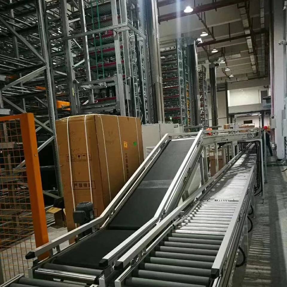 Semi -automated asrs with shuttle +forklift and automated asrs with shuttle + stack crane  intensive warehouse