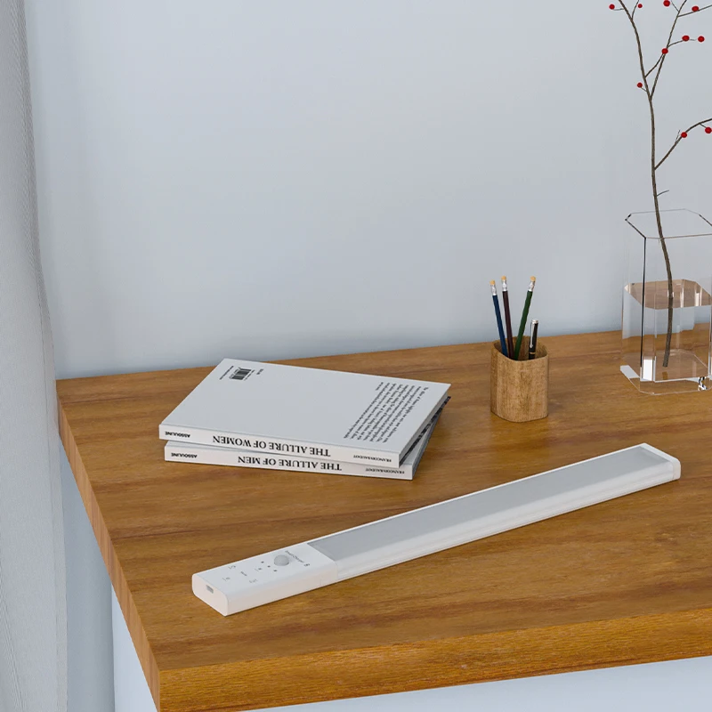 New arrival Battery Powered Wireless Kitchen Rechargeable Closet Linear light Under Led Wardrobe Cabinet Light