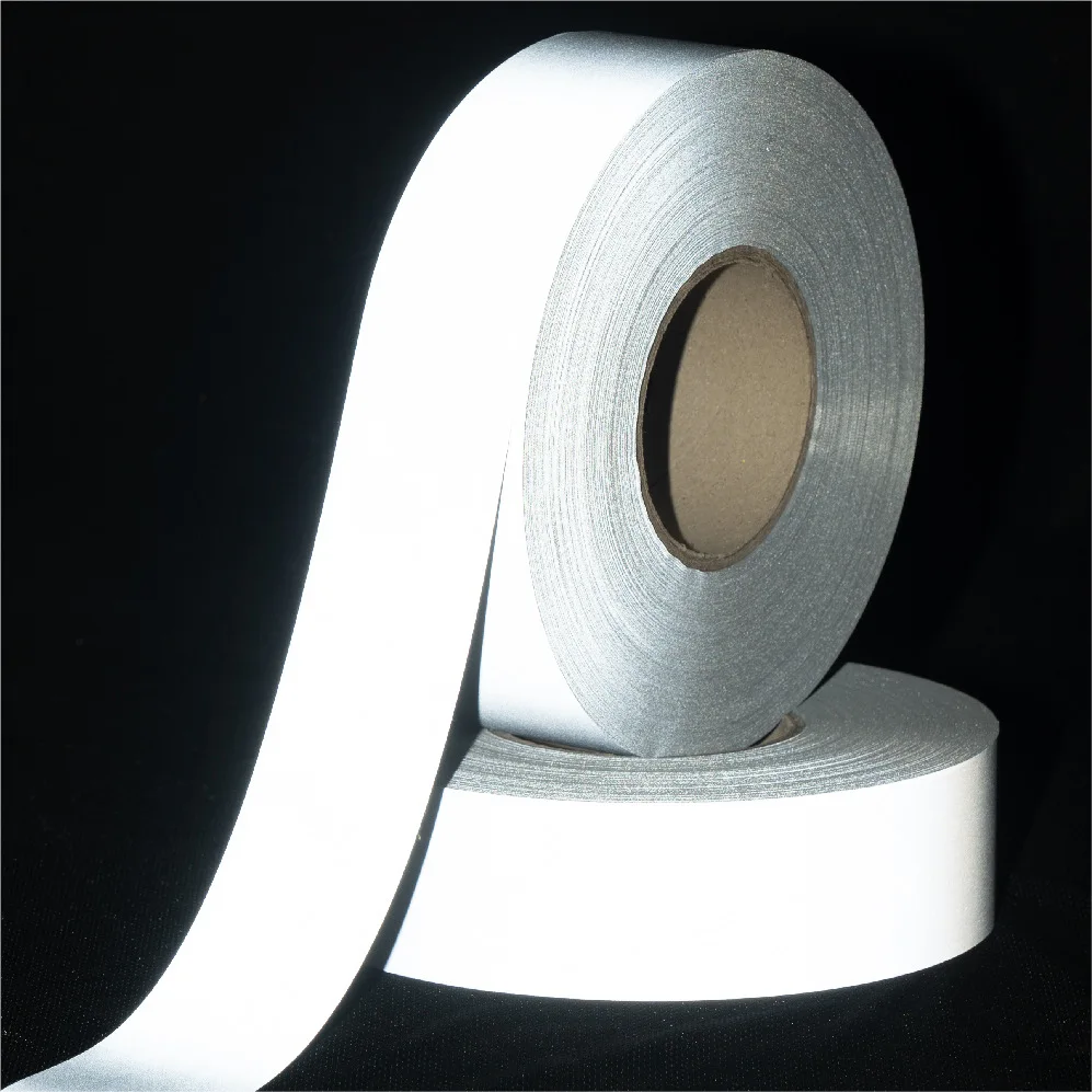 Class 2 High Vis Reflective T/C Fabric Clothes Tape EN20471 ANSI107 Reflective Safety Tape For Clothing