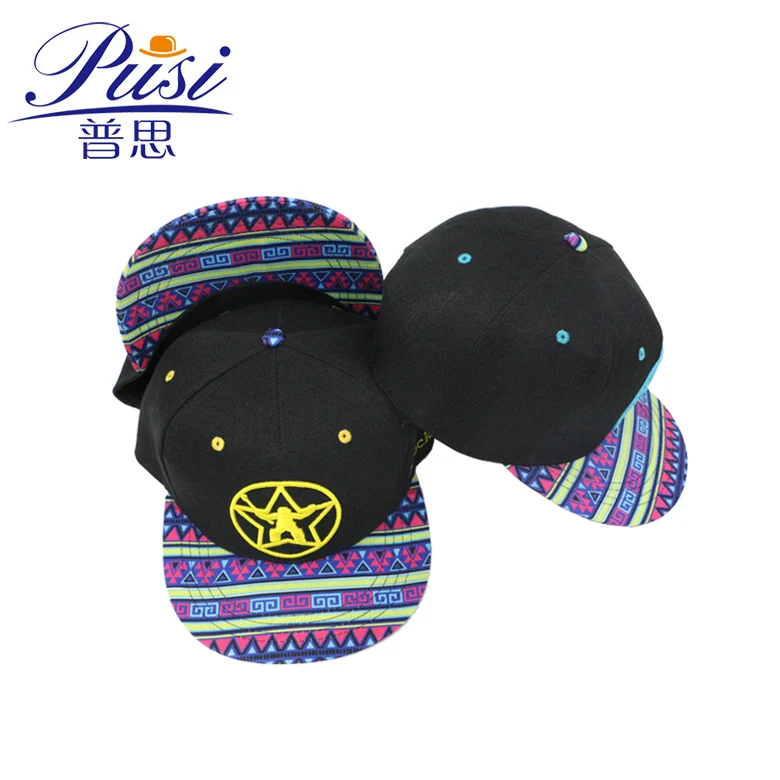 Пользовательская Yupoong простая 6 панелей хип-хоп Снэпбэк Кепка с 3D вышивкой логотипа плоская бейсболка кепка Снэпбэк Кепка