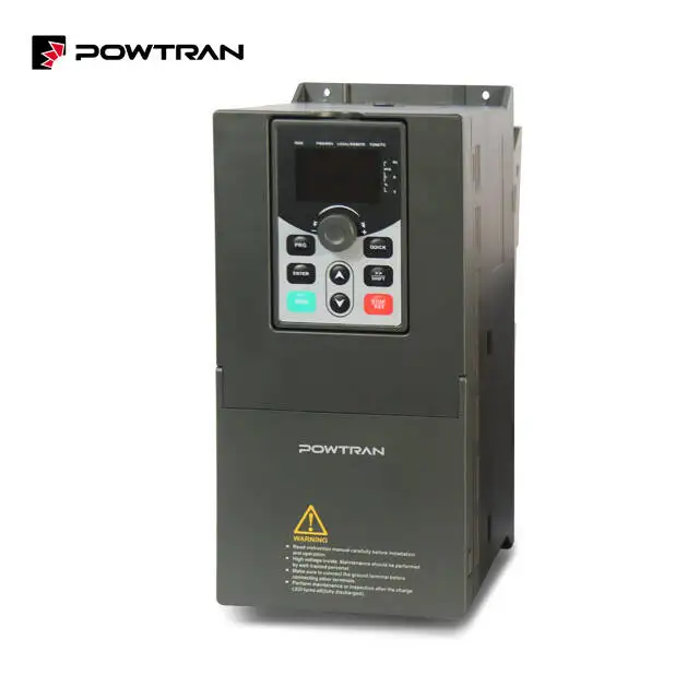 Powtran Hot Sale 7.5hp 5.5kw Single Phase to Three Phase Closed Loop 50Hz Frequency Converter for AC Drive