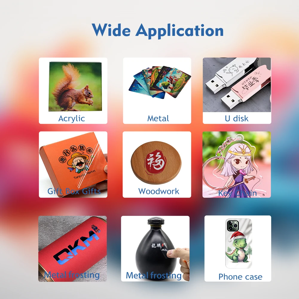 Lightweight card printer for small business L805 inkjet printer A5 UV Logo printer