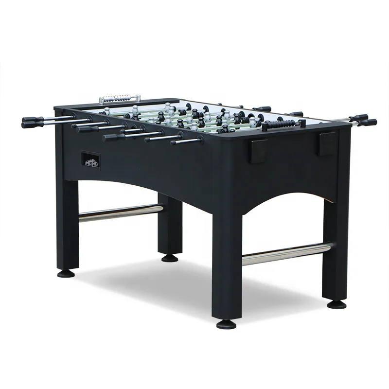 Professional american standard foosball table solid black table football game