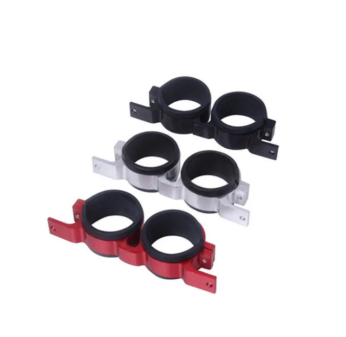 Fuel Oil Double Hole Support Clamp Double Oil Pump Support Color Double Oil Pump Clamp