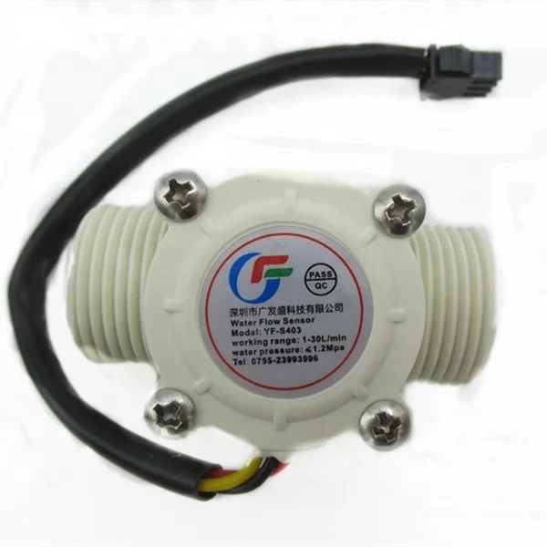 YF-S403 New Power Water Flow Generator Stabilized Micro-Hydro Generator Water Flow Sensor