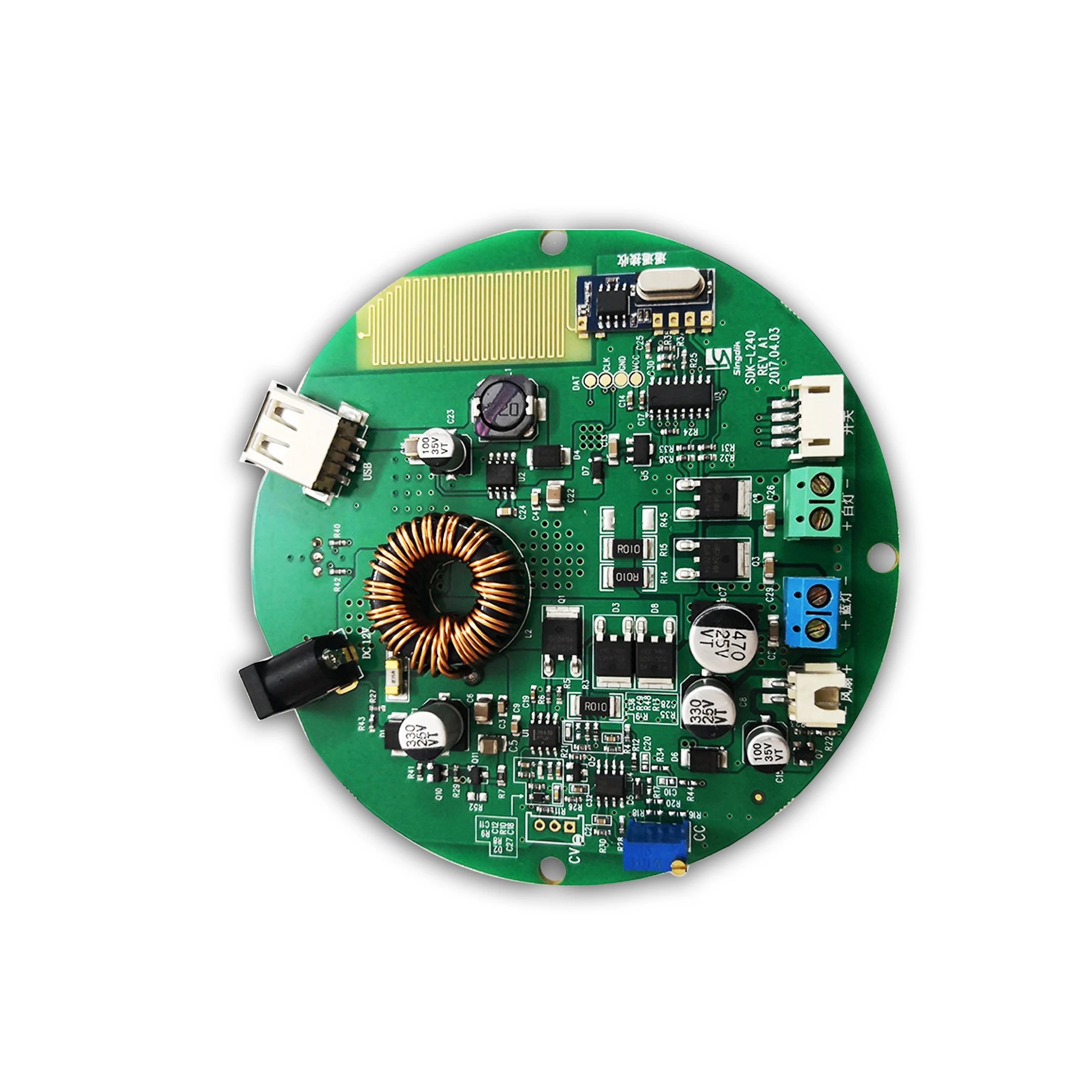 94v0 cctv camera pcb board module Assembly