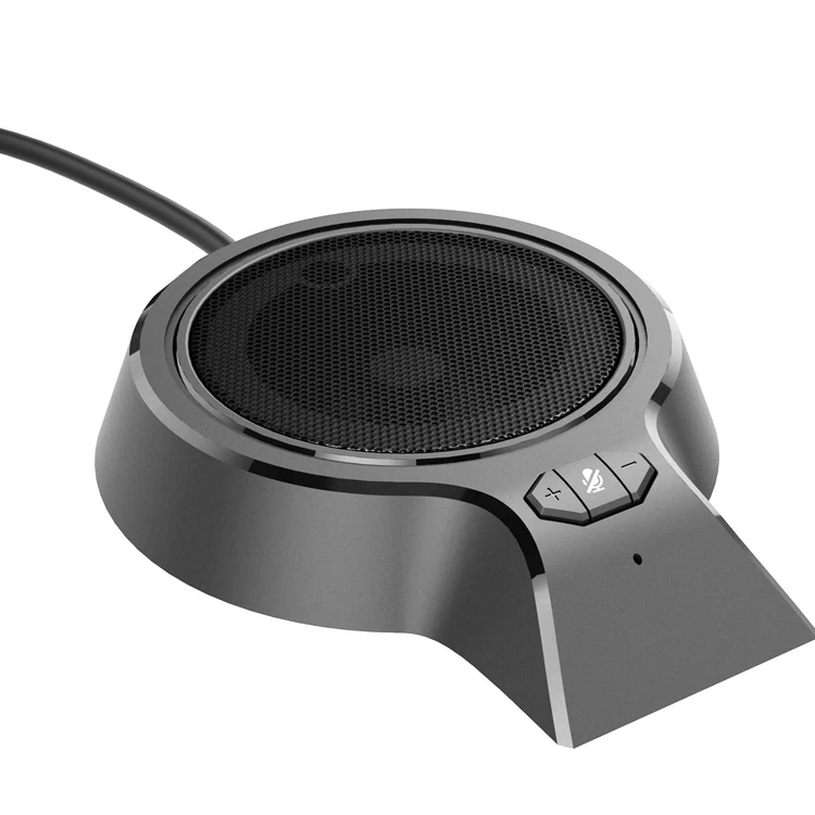  Portable omnidirectional USB Desktop Computer meeting Conference Microphone speakerphone with Mute Button Echo