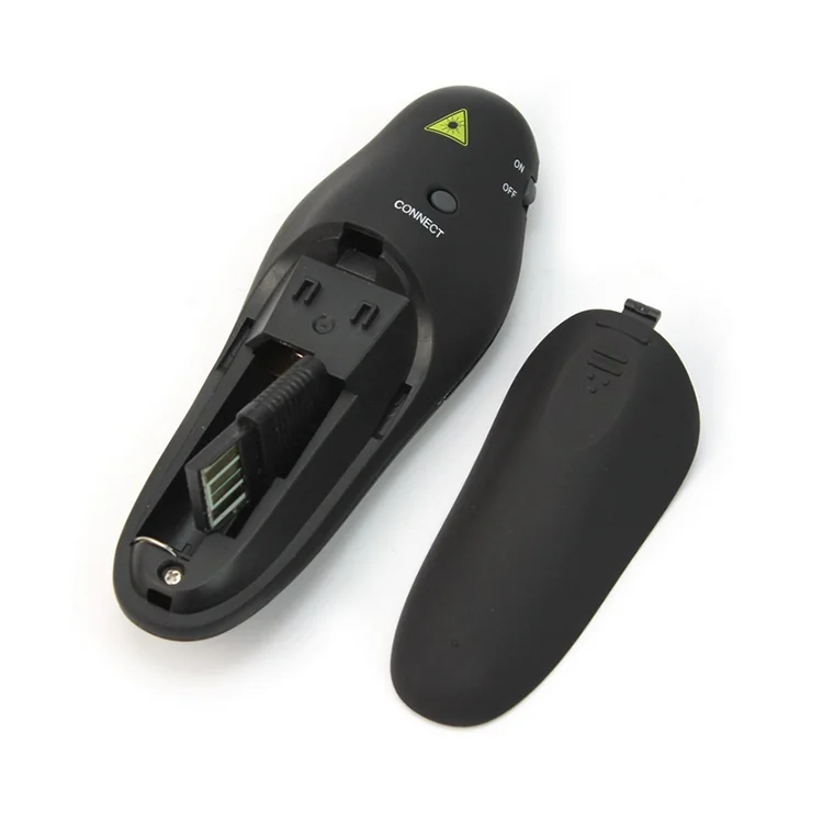 
Factory Directly 2.4G USB Wireless Battery Laser Pointer Pen for PowerPoint PPT Clicker 