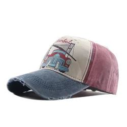 Summer new style Korean baseball cap men and women coated cotton star outdoor hats