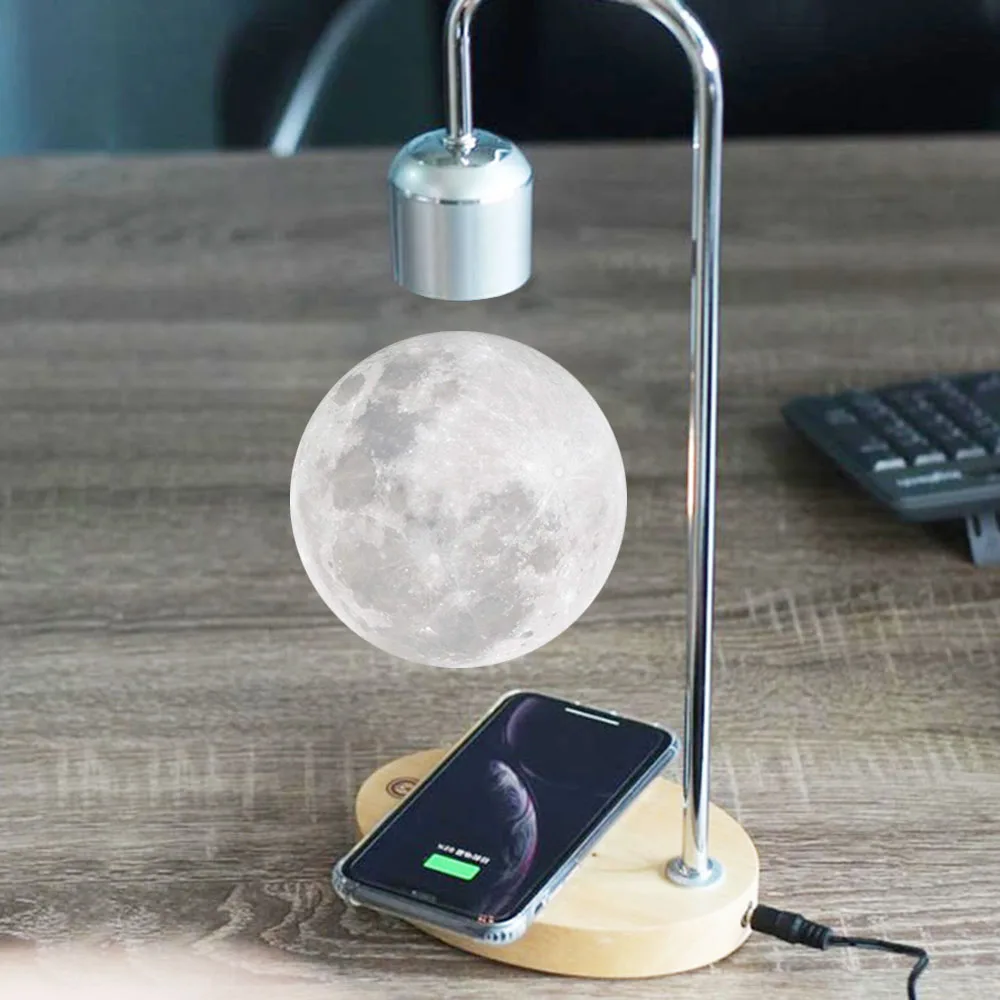  Трендовый гаджет светодиодный ночник настольная лампа 3D печать магнитная плавающая левитирующая
