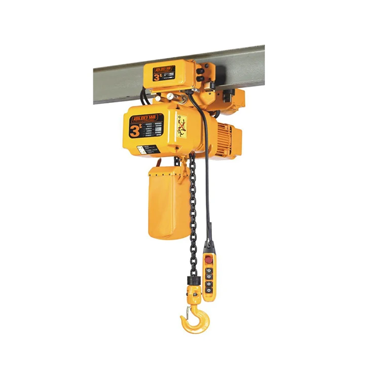 High performance customized Electric Chain hoist 1 2 3 5 10 ton three phase 220v 380v For Lifting with good aftersales service