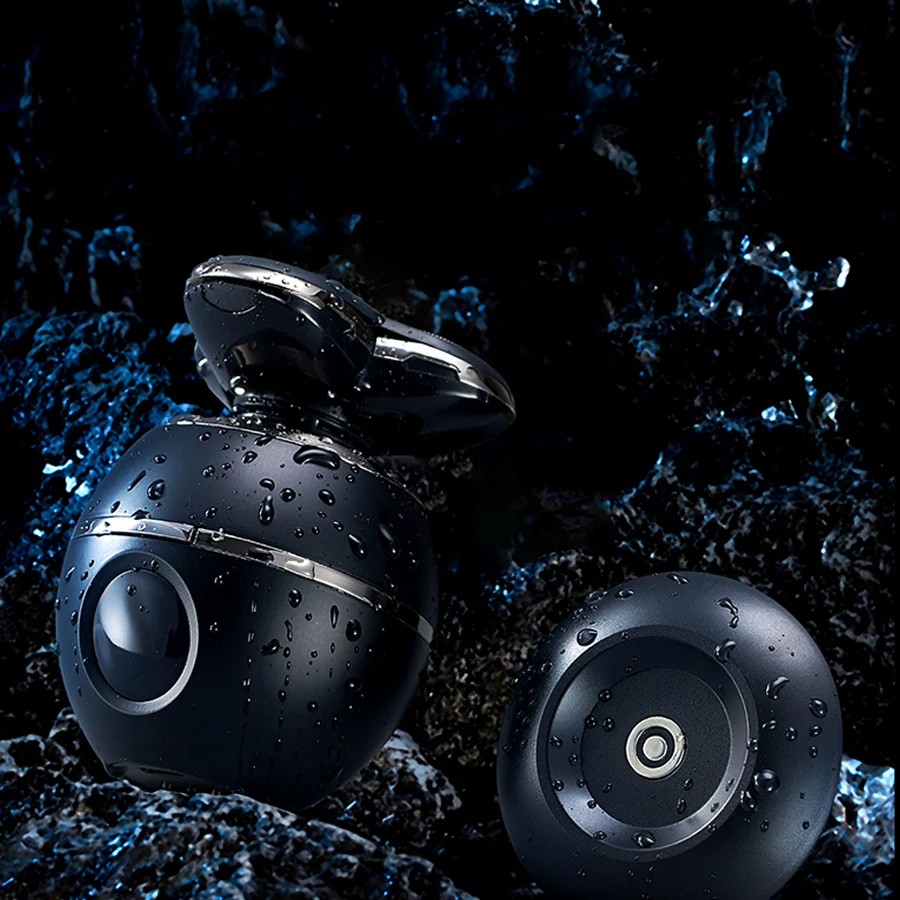 best quality waterproof rechargeable type- c 3 heads electric barber shaving razor