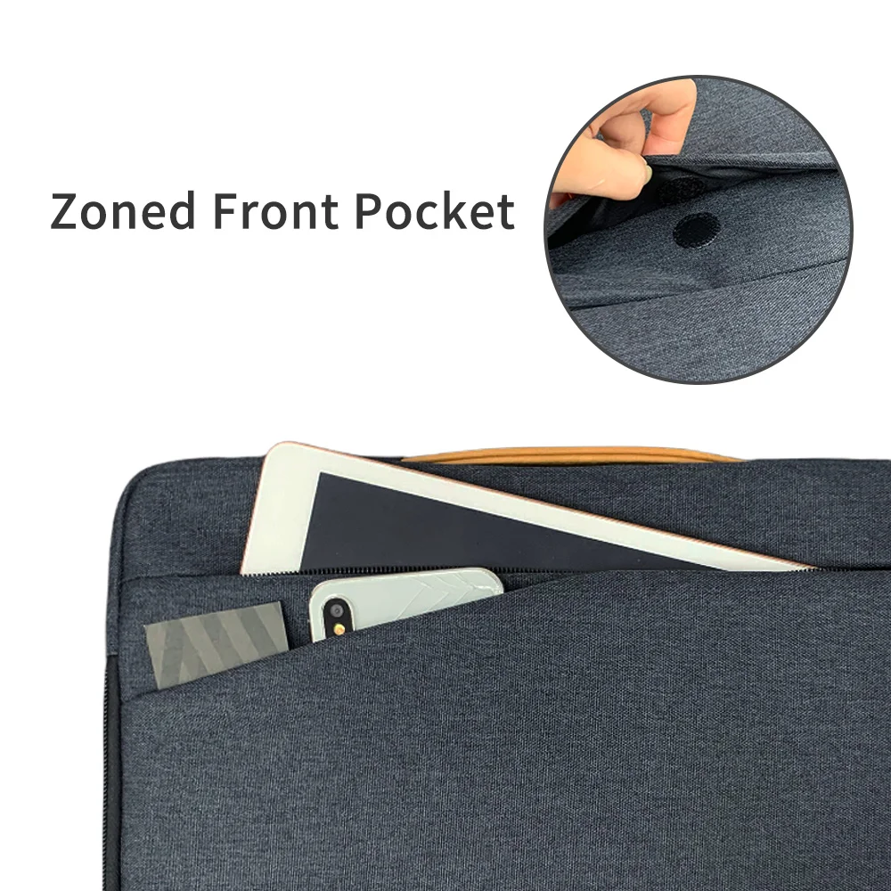 High Quality 14 15.6 inch Business Waterproof Laptop Bag Protective Shockproof with Handle Carrying Case Laptop Sleeve case