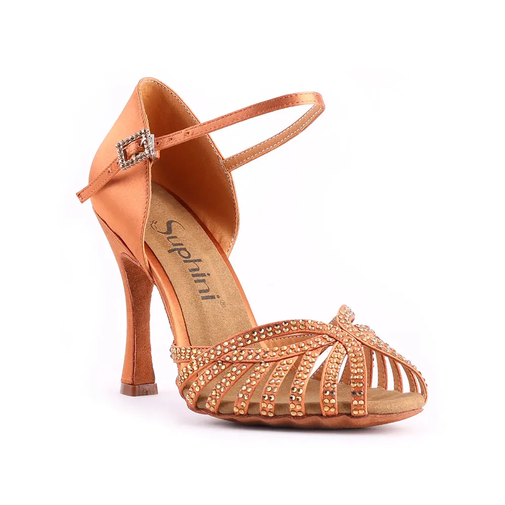 Женские туфли для латиноамериканских танцев Suphini, 10 см