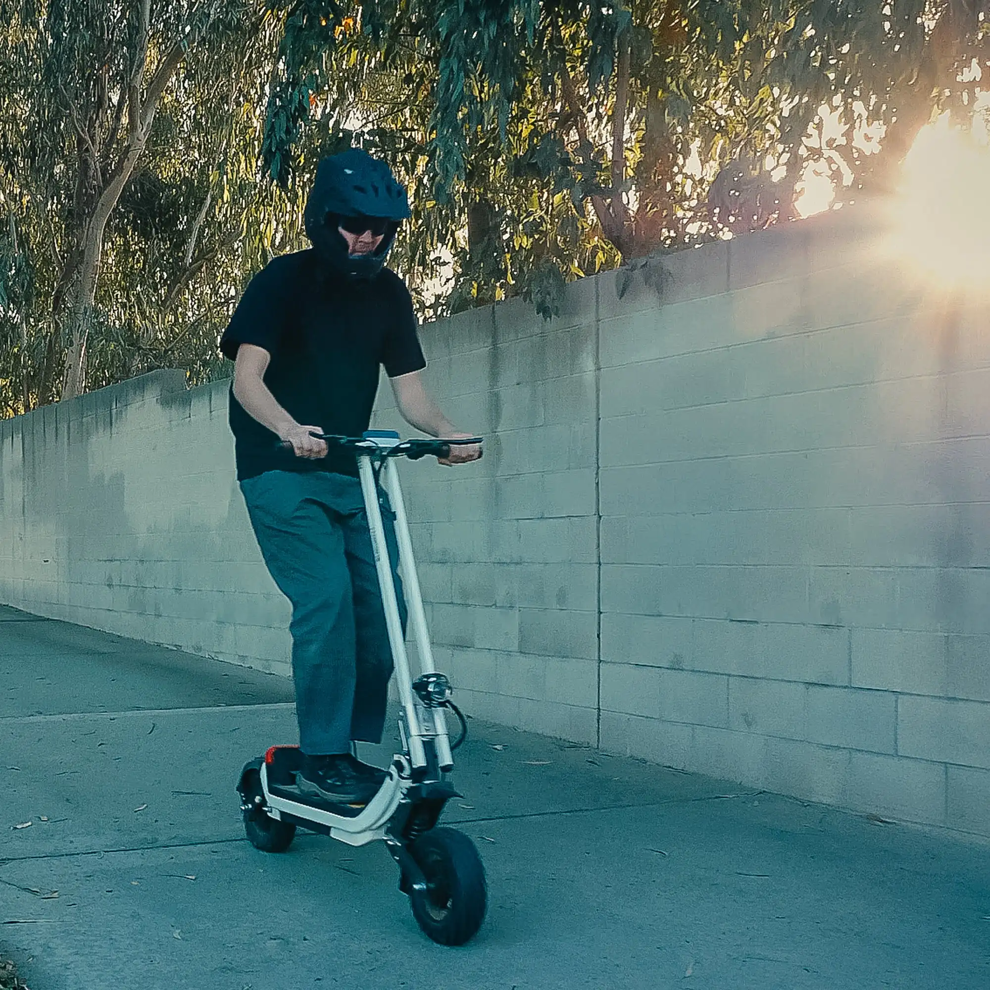 SUNNYTIMES 3in1  Electric Snow Scooter 30ah removable lithium battery track grass scooter