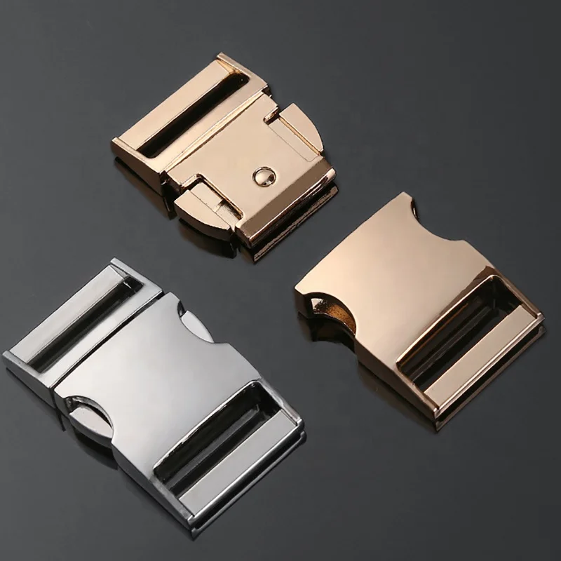 Цинковый сплав с фокусным расстоянием 25 мм металлический быстроразъемный сумка пряжкой и боковой застежкой-релиз застежкой с ремешком и пряжкой для рюкзака