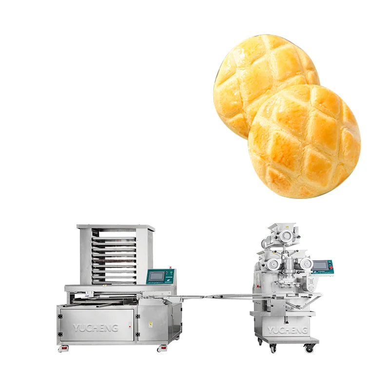 Automatic Maamoul/madeleine cake/filled cookies making machine with low price