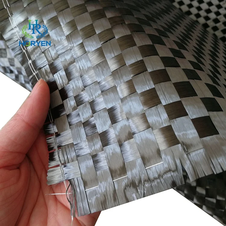 12K 200g Thin Spread Carbon Fiber Stretched Fabric