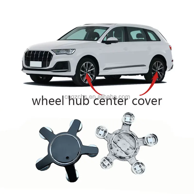 4pcs/set Car Wheel Hub Center Ca ps Five claws Center Cover Wheel sticker Logo For Audi A3 A4L A6L A7 A8L Q5L RS8 TT Accessories
