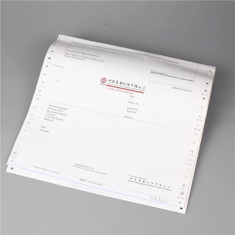  Factory Direct Sale 100% Raw Wood Pulp Widely Used Carbonless Paper Computer