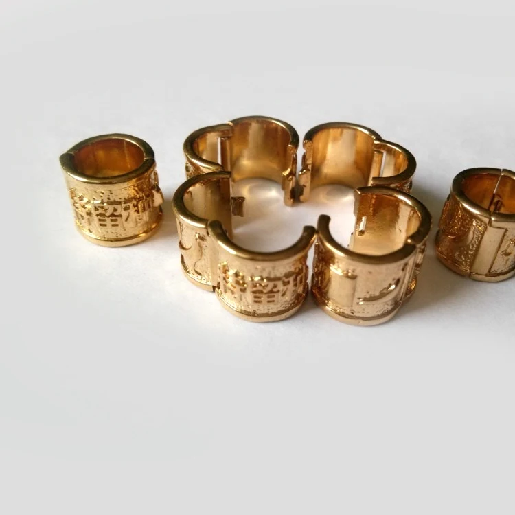 2022 Canary Finch Personal Customized Bird Foot Band Machine Making Leg Rings 8mm Golden Racing Pigeon Foot Ring