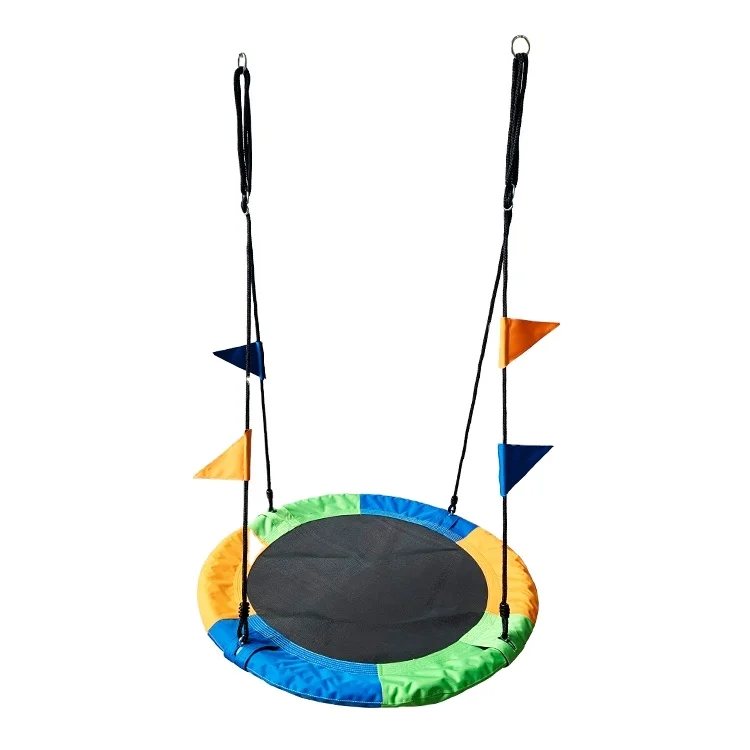 Детская круглая качели 40 дюймов для сада, игровой площадки