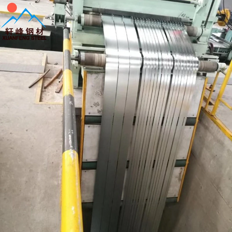 Q235,Q195,Q215,Q345D,SGCC gi strip narrow slit earthing galvanized steel band, galvanized steel tape, galvanized steel strip
