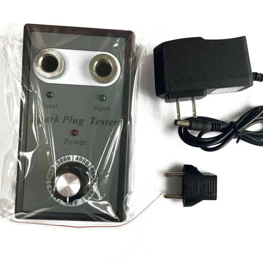 Dual Hole Car Spark Plug Tester With Ignition Plug Analyzer Diagnostic Auto Tool Detector