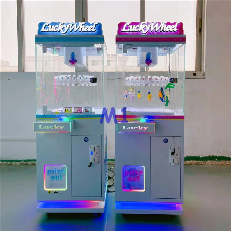 Hot Sale Small Claw Crane Clip Machine Arcade Toys Plush Coin Operated Games Mega Mini Claw Clip Machine