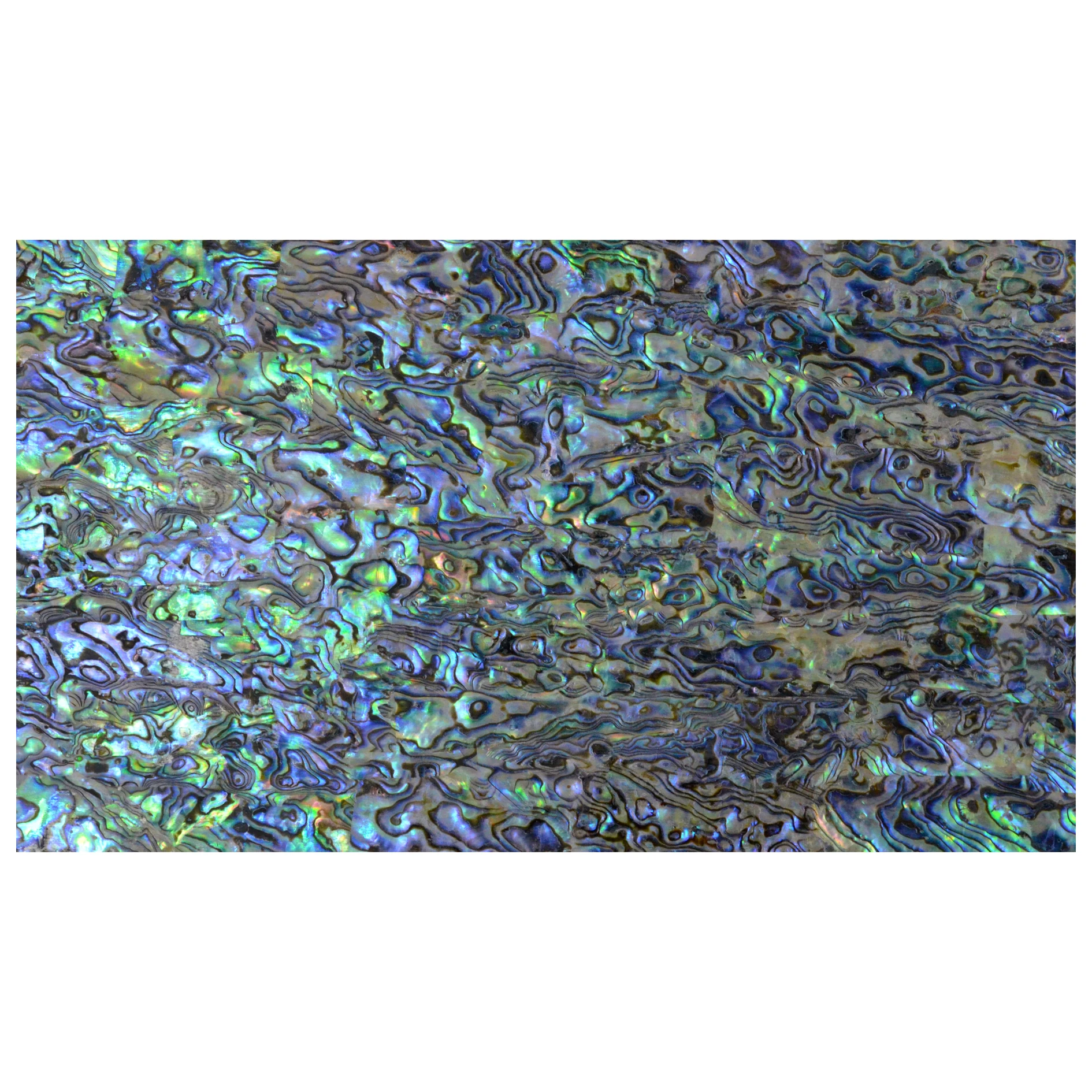 Mother of pearl shell veneer paua abalone paper laminate shell sheet DB029
