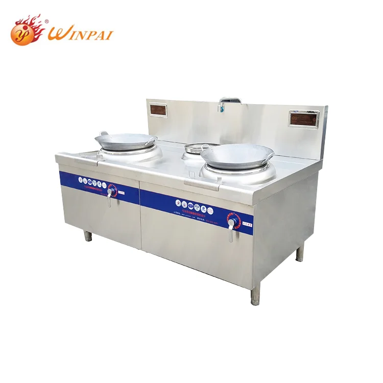 Induction Wok Cooker Commercial Stainless Steel Wok Induction Cooker Industrial Induction Cooker