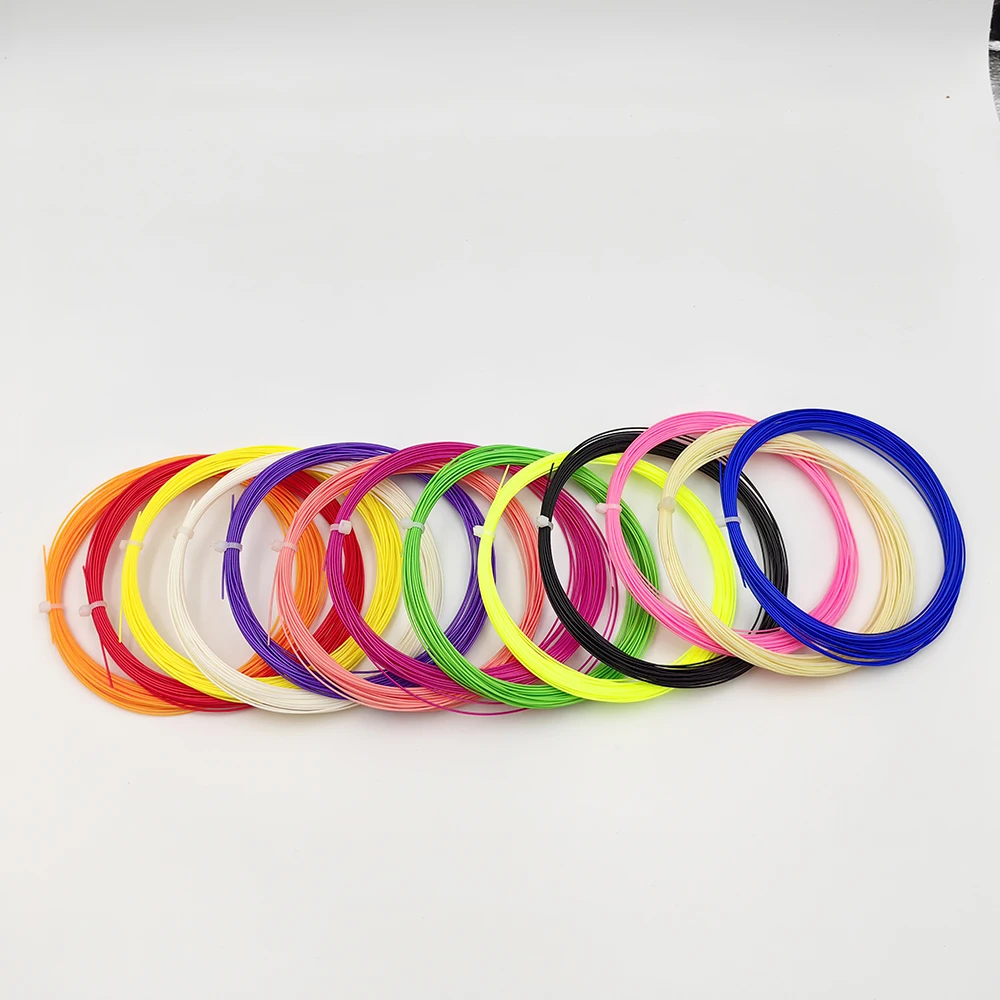 Factory wholesale badminton string brand best nylon string badminton for badminton racket 0.7mm