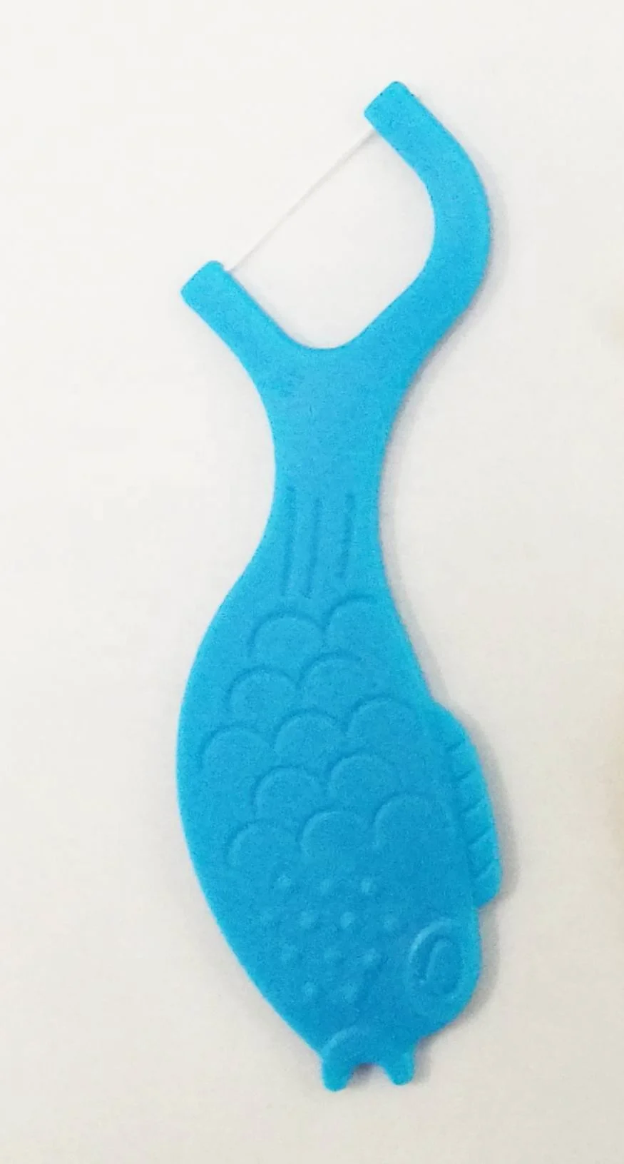 Sea animal Kids tooth pick with PE thread kids dental floss pick tooth pick