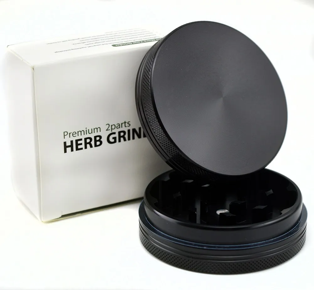 No MOQ Wholesale Tobacco Crusher Custom Logo Portable Metal Manual Spice Mill Dried Herb Grinder